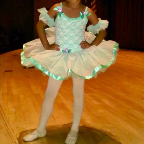 Ballerina Tutu Dress with Tutu Arm Puffs.Item# 0060 - Picture 7 of 8